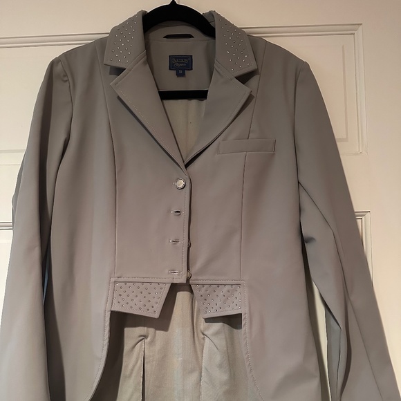 Ovation Jackets & Blazers - Ovation Gray dressage show coat